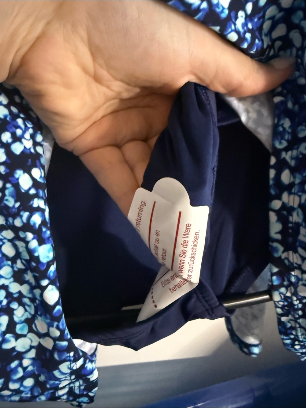 NWT lands end women’s swim dress size XL - Picture 6 of 7
